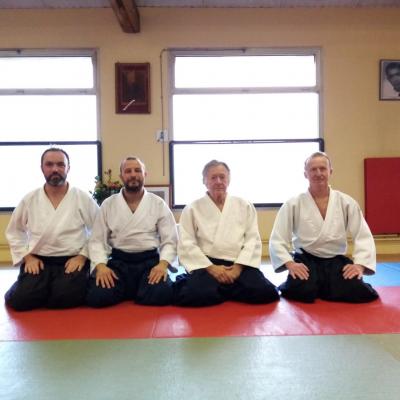 Ora aïkido représenté à Bures au côté de Gérard Blaize
